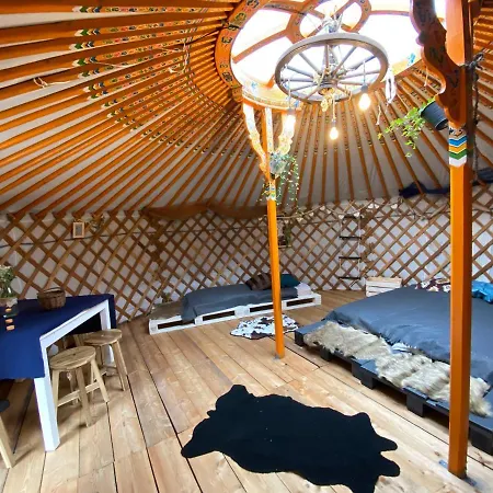 Mongolian Yurt Near Mont Blanc *