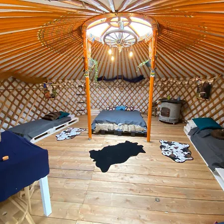 Mongolian Yurt Near Mont Blanc Trient
