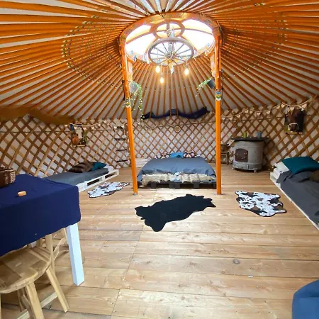 Mongolian Yurt Near Mont Blanc Trient